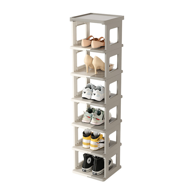 ZY-DF025 Foldable 7 Layer PP Shoe Storage Rack Simple Space Saving Shoes Holder ZY-DF025 Foldable 7 Layer PP Shoe Storage Rack Simple Space Saving Shoes Holder